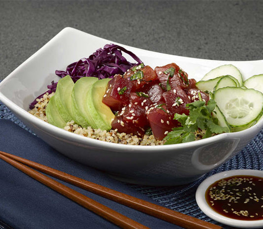 Sushi Grade Ahi Tuna Poke Bowl