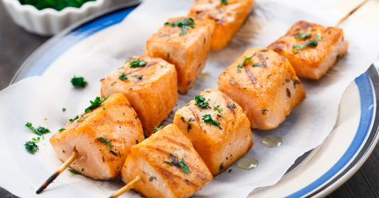 Savor the Flavor: Grilled Teriyaki Salmon Skewers for Perfect BBQ Bliss!
