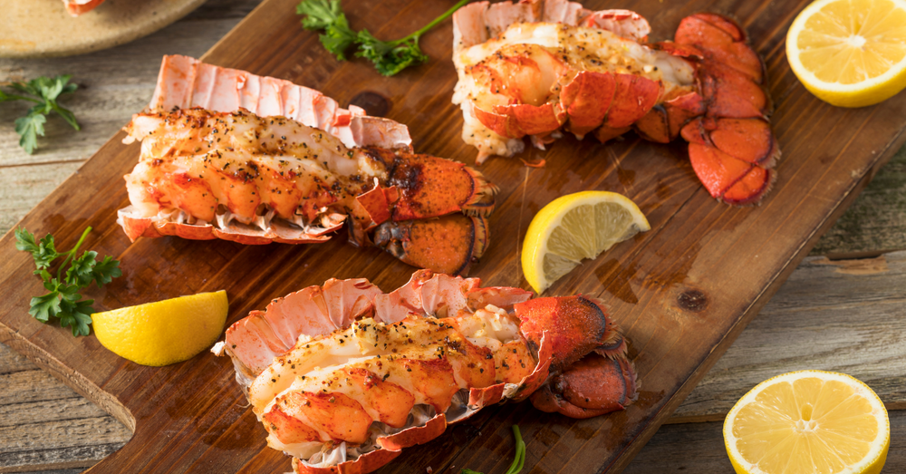 Indulge in Easy Elegance: Broiled Lobster Tails with Garlic Herb Butter