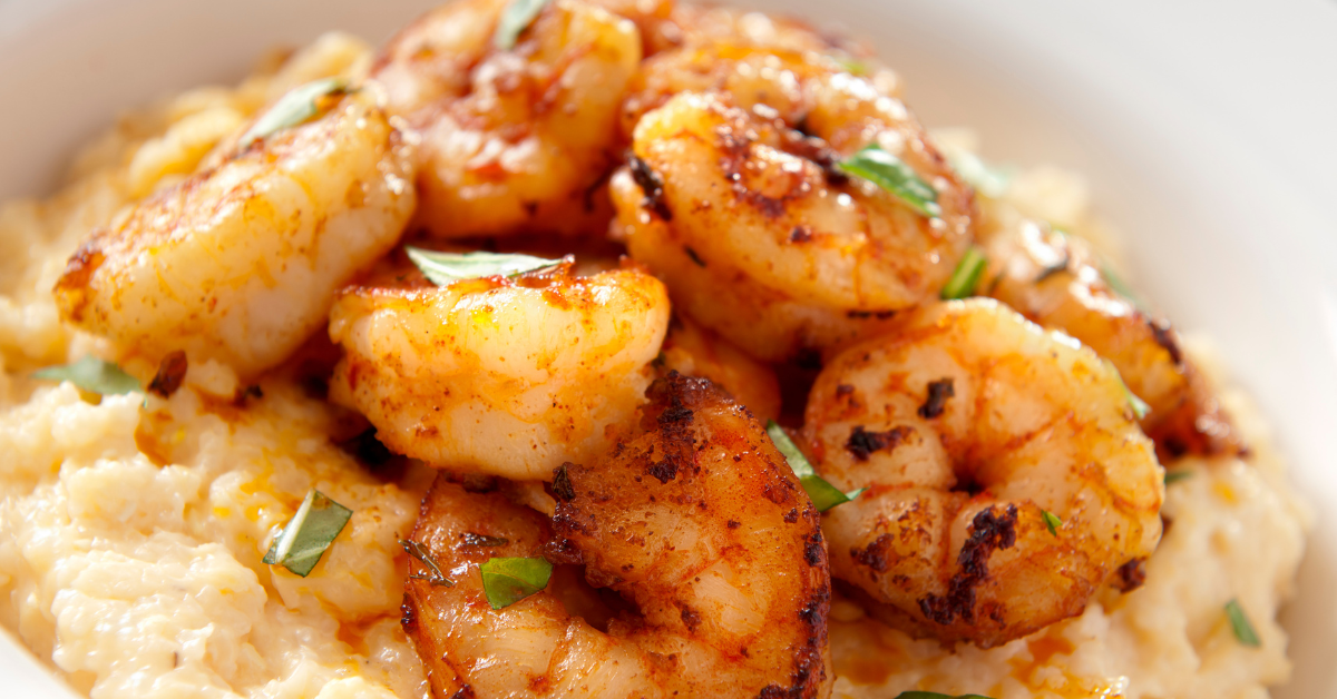Southern Comfort in a Bowl: Savory Shrimp and Grits with Spicy Sausage