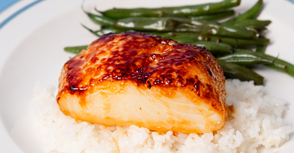Caramelized Dreams: Miso-Glazed Chilean Sea Bass Bliss!