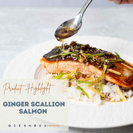 Ginger Scallion Salmon