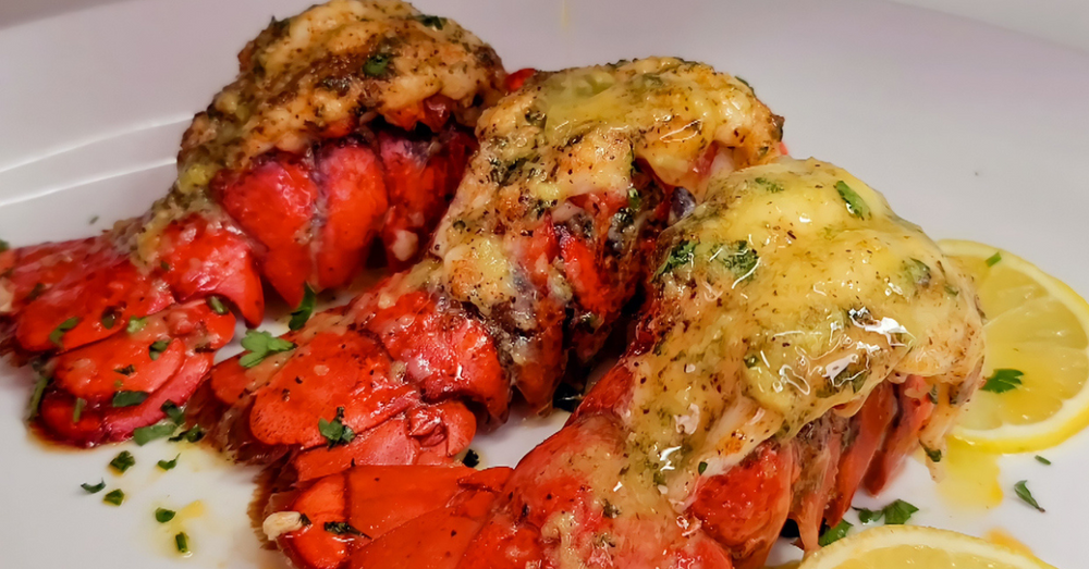 Surf & Sizzle: Perfectly Grilled Lobster Tails with Herb Garlic Butter