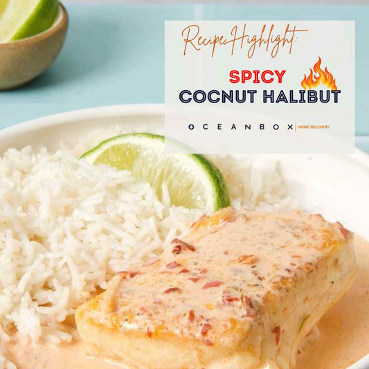 Spicy Coconut Halibut