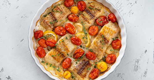 Savor the Sunshine: Easy Mediterranean Baked Fish with Tomatoes & Olives