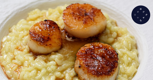 Wild Scallops Champaign Risotto