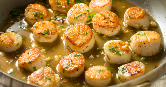 Sizzle and Savor: The Art of Perfectly Pan-Seared Scallops!