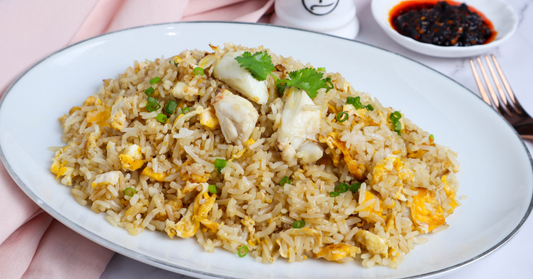 Crab Fried Rice Bliss: A Quick and Delectable Delight!