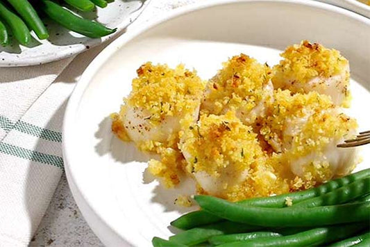 Easy Baked Sea Scallops