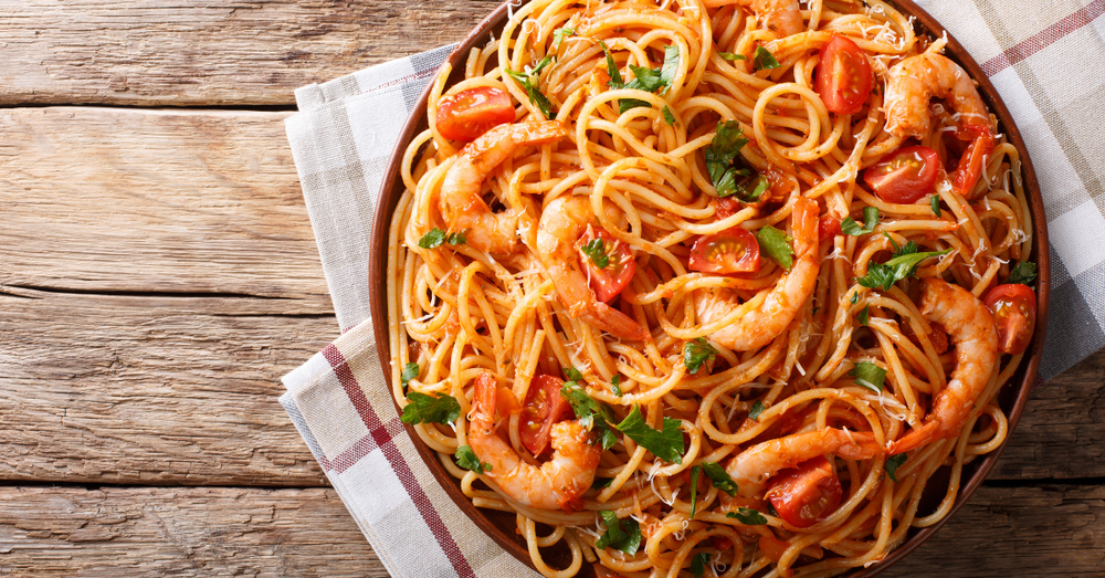 Spicy Shrimp & Pasta: A Flavorful Dive into Ocean Delights!
