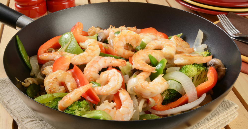 Ocean Fresh: A Quick and Colorful Shrimp Stir-Fry Delight!